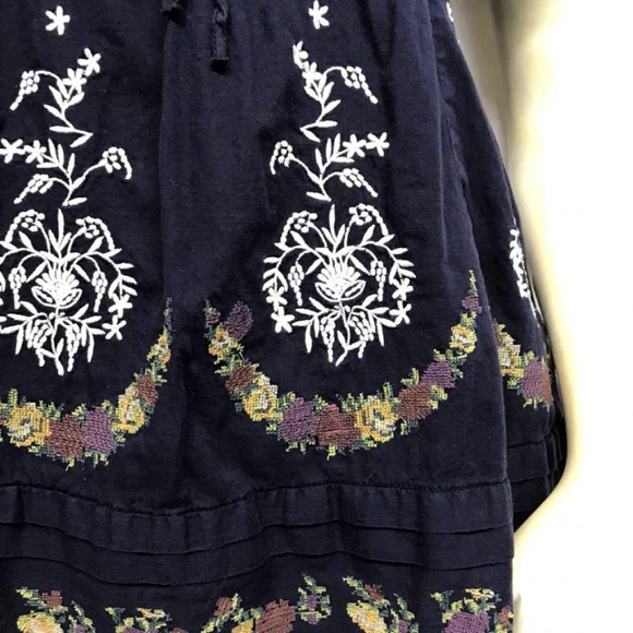 ANTHROPOLOGIE Lithe Needlepoint Peasant Top 6 - Picture 3 of 8